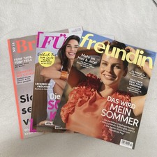 Freundin, Für Sie, Brigitte  3x Frauenzeitschriften 14/2025 NEU Und Ungelesen