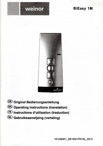 Bedienungsanleitung