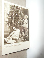 Künst.AK Herz.Weihnachtsgrüße 2Kinder,Spielsachen,Weihnachtsb. gel.24.12.41