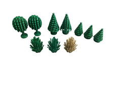 10 Lego Bäume Büsche Baum Busch Pflanzen Wald City Garten | 7 Bäume & 3 Büsche
