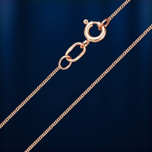 Curb chain bracelet thin - curb,