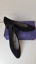 Stuart Weitzman Pumps *Schwarz* Ziegenvelourleder Gr.41