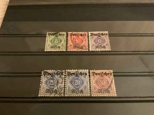 Deutsches reich dienstmarken - deutsches,
