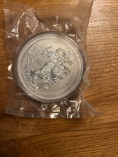 10 Unzen Oz Silbermünze