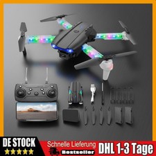 Mini Drohne Für Kinder mit 2 Akkus RC Quadrocopter Spielzeug Drone Kamera DE
