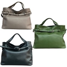 RIPANI LUISA I771OJ Handtasche Hirschleder mit Schultergurt Made in Italy