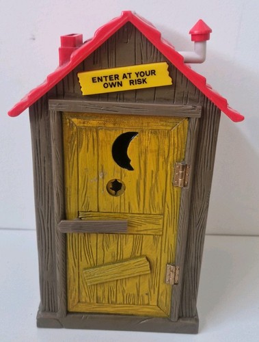 Vintage lustiges plumpsklo - vintage,