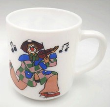ARCOPAL France Tasse Clown Geige Becher Kaffeetasse Sammlertasse Sammler Mug
