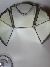 wunderschöner antiker Klappspiegel Wandspiegel Reisespiegel Spiegel Jugendstil