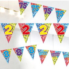 ZAHLEN WIMPELKETTEN - Deko