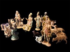 Alte Krippenfiguren 10cm Set