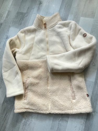 Fleece faserpelzjacke beige - fleece/faserpelzjacke,