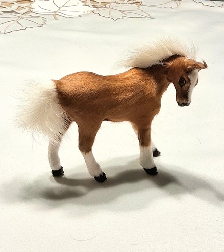 Krippenfigur pferd braun - krippenfigur,