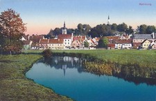 Gruß aus Mainburg - Hallertau - Niederbayern - Blick auf Mainburg