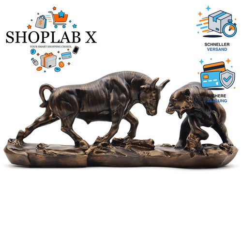 Wall street bull bear - wall,
