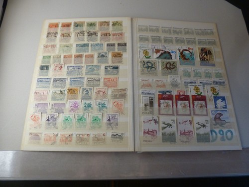 107 alte briefmarken polen - 107,