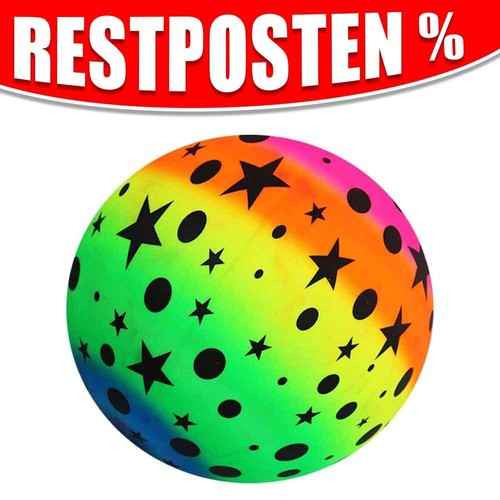 Ball regenbogen aus gummi - aus,