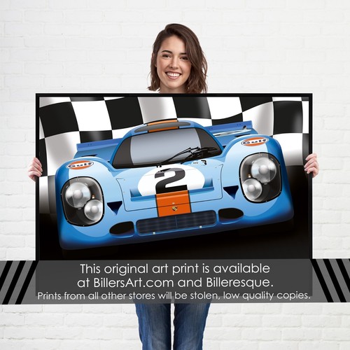 Porsche 917 poster le - porsche,