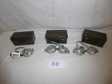 Oldtimer Motorad Schweißerbrille Schutzbrille Brille Flexen Gummibrille  ex Bw