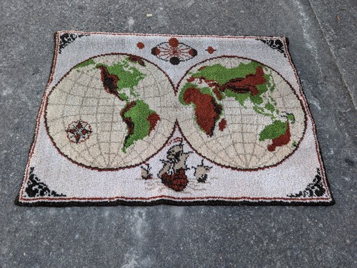 60er teppich wandteppich - 60er,