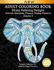 Adult coloring book - adult,