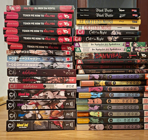 Manga konvolut bände - konvolut.37,