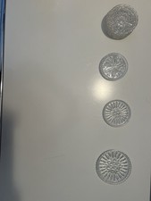 12 Untersetzer für Gläser