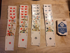 uraltes Skatspiel französisches Blatt für Sammler 32 Karten Skat Karte Nr 174