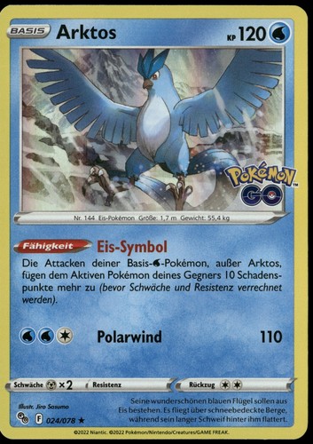 Pokemon arktos holo pokémon - arktos,