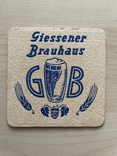 alter Bierdeckel Gießener Brauhaus (+2014)