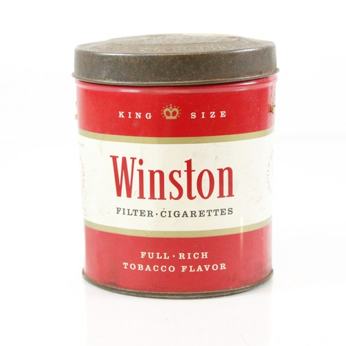 Blechdose winston tabak - blechdose,