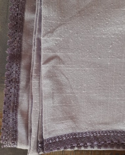 Tischdecke lila