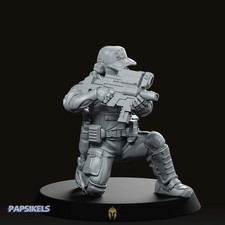 Pcpd Tactical Reaction Force Unit D Miniatur