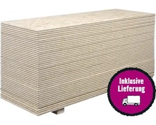 Palette OSB Verlegeplatte 2500 x 675 x 25 mm mit Nut und Feder E1 ungeschliffen,