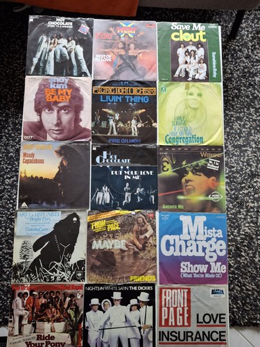 Vinyl single sammlung 70er - single, 7"