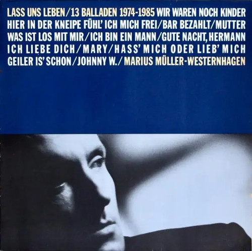 Marius müller westernhagen - lp,