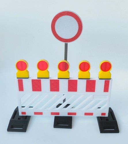 Absperrung set vollsperrung - -,