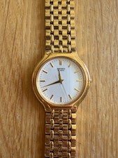 Seiko Uhr vergoldet