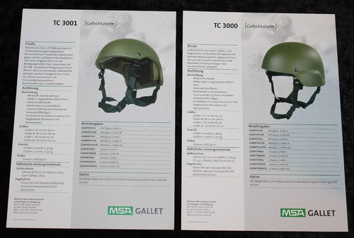 Msa gallet gefechtshelm tc - gallet,