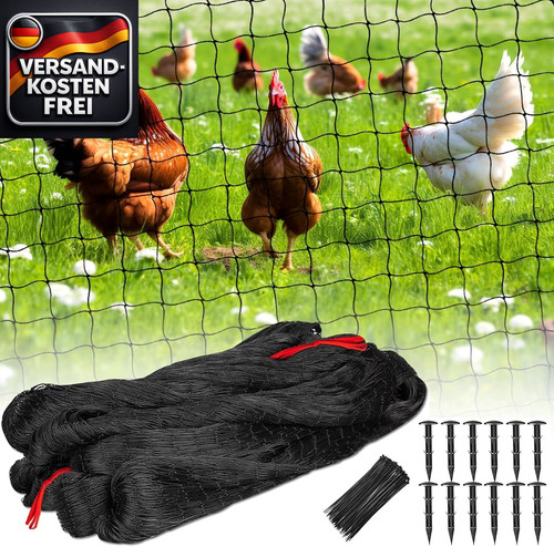 Vogelschutznetz 5x15m mit - vogelschutznetz,