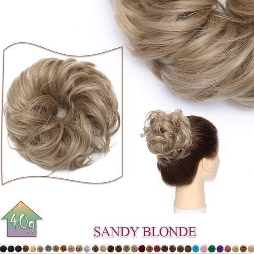 Dick messy bun hair extension - bun,