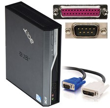 COMPUTER ACER VERITON L480G 64-BIT CPU 160GB WINDOWS XP RS-232 LPT PARALLEL V70x