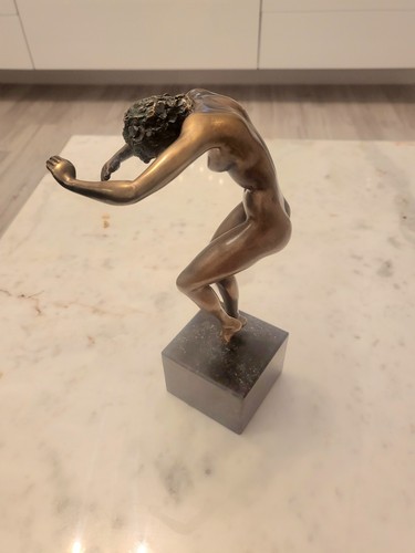 Bronze skulptur ars mundi - bronze,