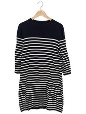 HALLHUBER Strickkleid Damen Kleid Gr. DE 40 schwarz-weiß Casual-Look