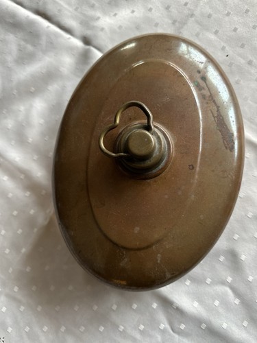 Wärmflasche aus kupfer - kupfer, top