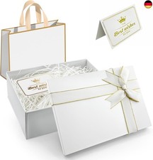 Weiß Geschenkbox mit Deckel