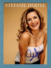 Stefanie Hertel Autogrammkarte