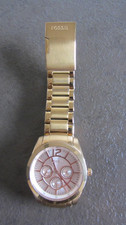 Fossil Armbanduhr goldfarben