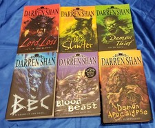 Darren Shan 6 x Various titles books bundle ( 5 paperback & 1 hardback 