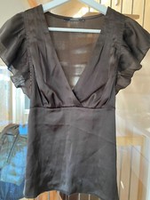 Bluse Top, Vero Moda XS, braun
